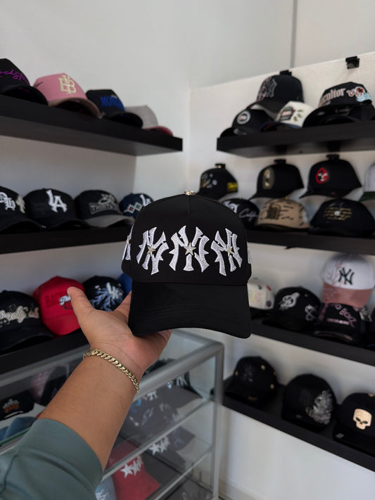 STAR HATS CLUB "NY WHITE ALL AROUND"