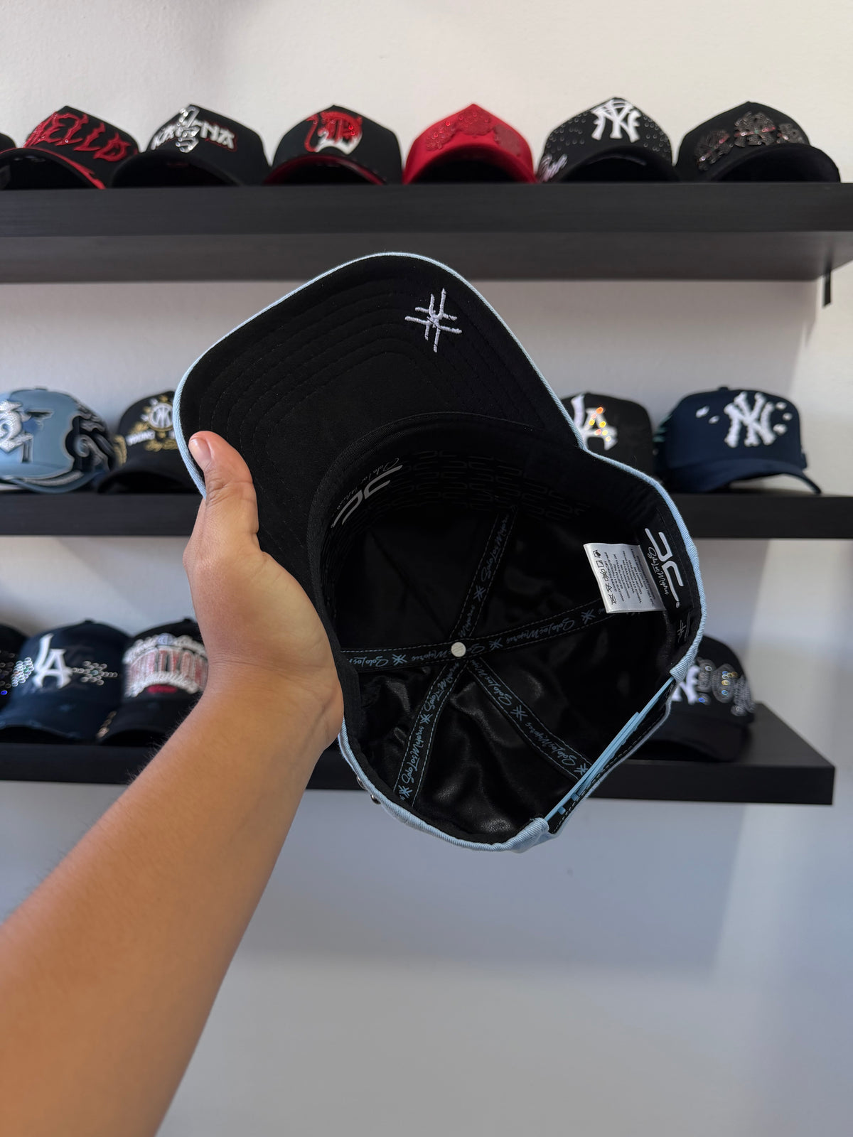 JC HATS "SPEND MONEY XY BLUE"