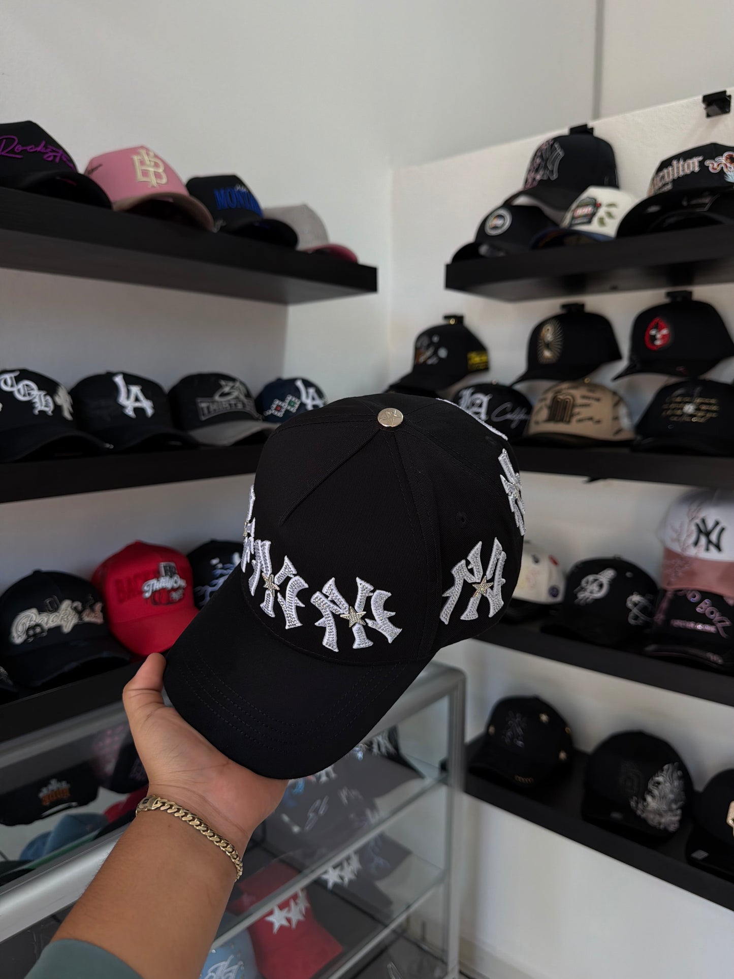 STAR HATS CLUB "NY WHITE ALL AROUND"