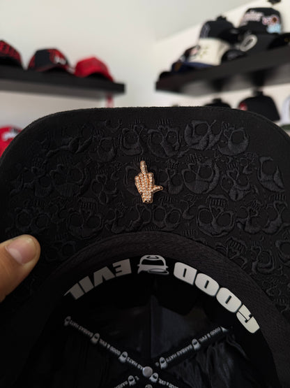 BARBAS HATS "BBB HAND SKULL"