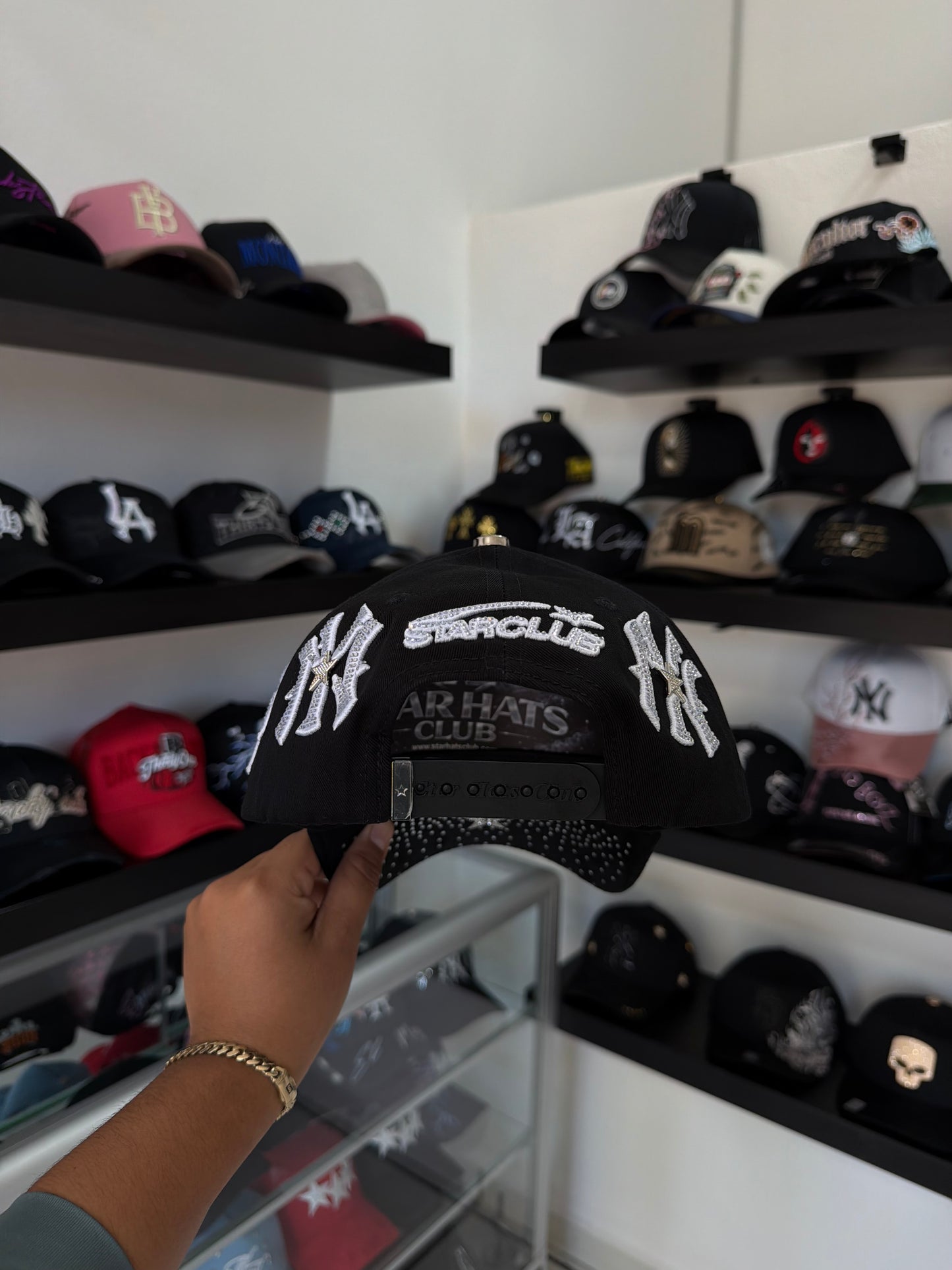 STAR HATS CLUB "NY WHITE ALL AROUND"
