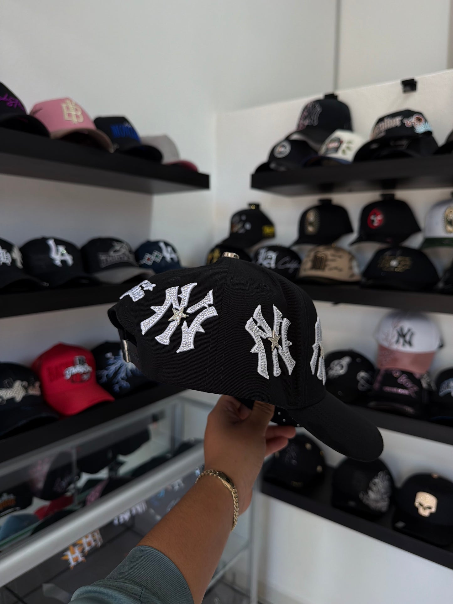 STAR HATS CLUB "NY WHITE ALL AROUND"