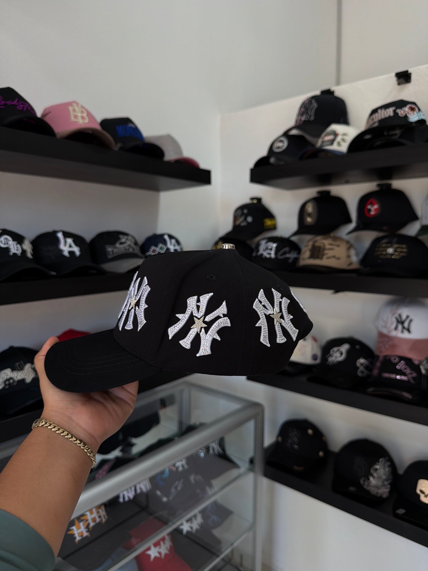 STAR HATS CLUB "NY WHITE ALL AROUND"