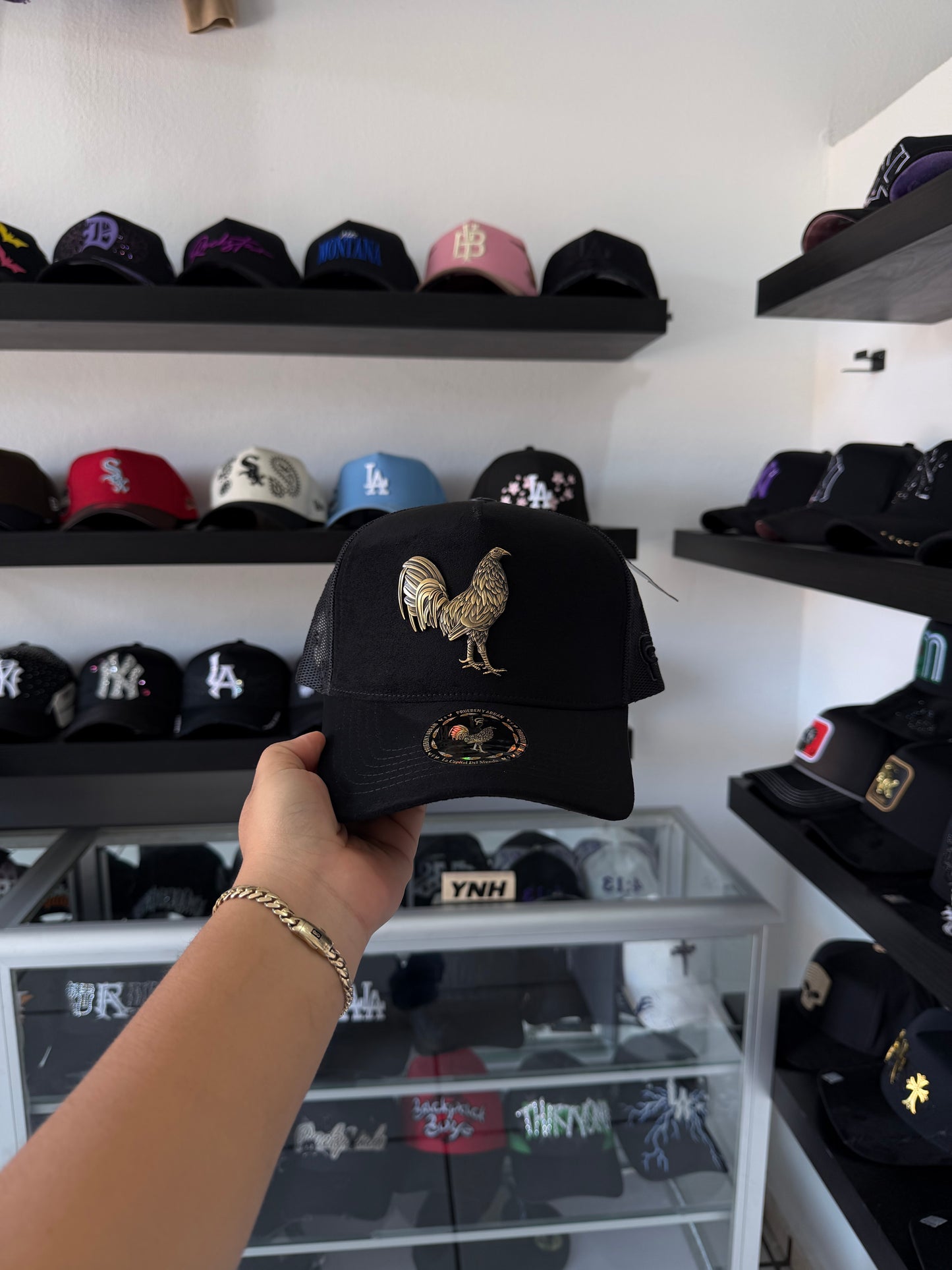 FLORENCE CAPS "TRY AND OPEN BLACK"